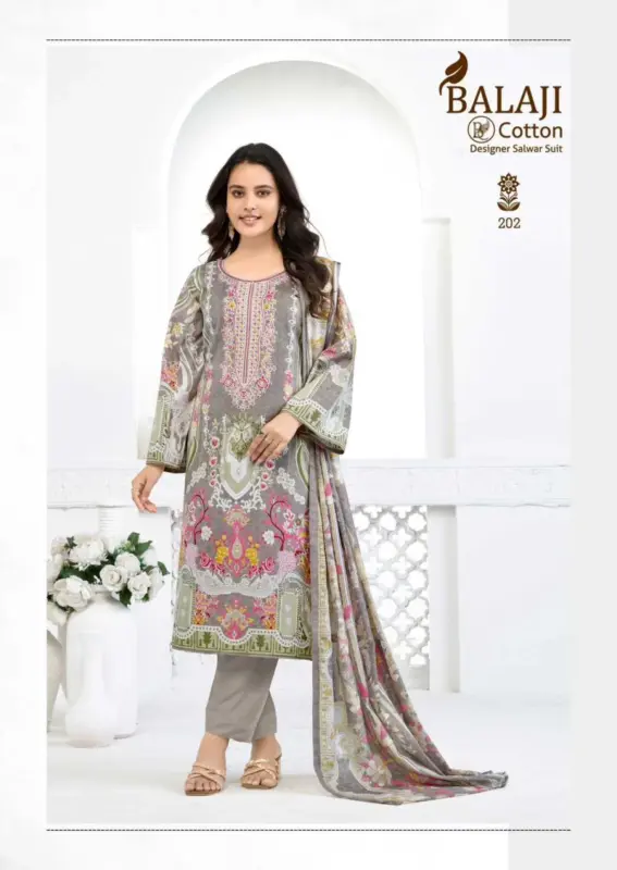 Beautiful Balaji Nargis Vol 2 Readymade Cotton Karachi Kurti Pant With Dupatta Wholesale 2026