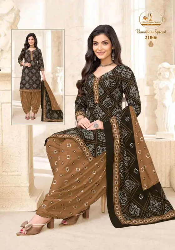 Beautiful Miss World Bandhani Vol 21 Readymade Cotton Patiyala Dress Wholesale 2026