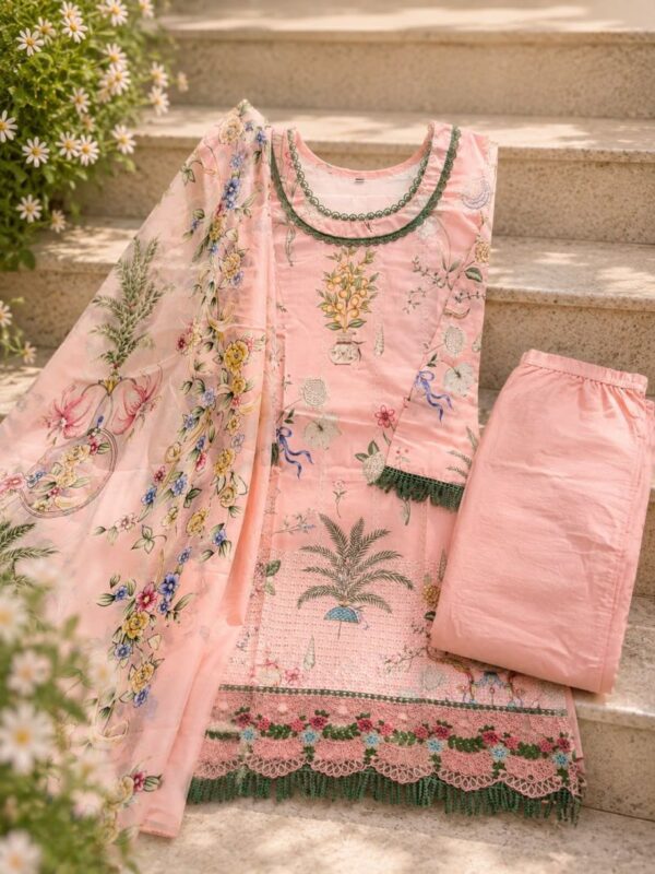 Latest Deepsy Maria B M Print Vol 7 Cotton Dupatta Readymade Cotton Embroidered Salwar Kameez Wholesale 2026