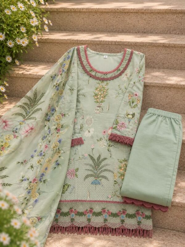 Latest Deepsy Maria B M Print Vol 7 Cotton Dupatta Readymade Cotton Embroidered Salwar Kameez Wholesale 2026