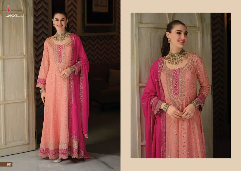 Stylish Eba Laam Georgette Embroidered Salwar Kameez Wholesale 2026 2 Stylish Eba Laam Georgette Embroidered Salwar Kameez Wholesale 2026