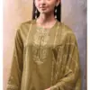 Ganga Ceysha 5061 Cotton Satin Print WIth Hand Work Salwar Kameez Wholesale