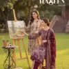 Glossy Simar Haseen Viscos Digital Print Embroidered Salwar Kameez Wholesale