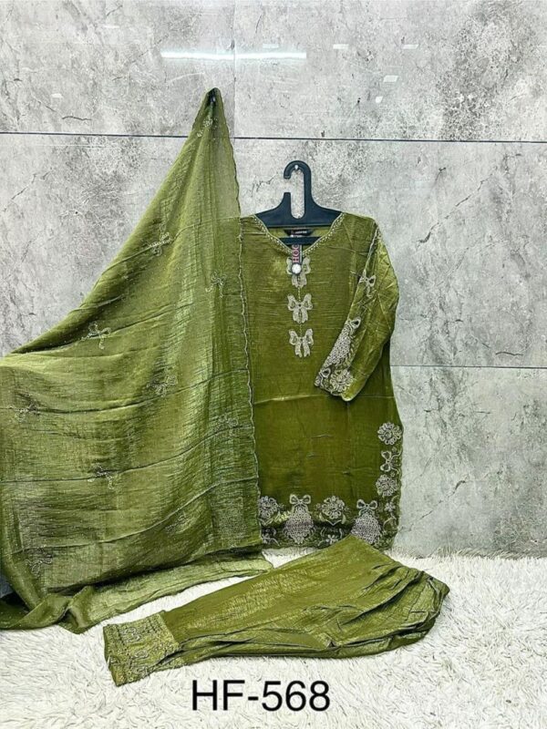 Latest Hoor Tex 568 A To D Crunchy Embroidered Salwar Kameez Wholesale 2026