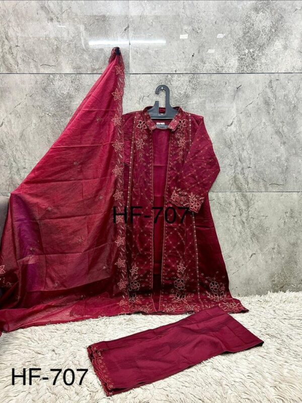 Stylish Hoor Tex 707 A To D Viscose Embroidered Salwar Kameez Collection Wholesale 2026