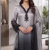 Hoor Tex 828 A To D Heavy Natural Crepe Pakistani Salwar Kameez Wholesale