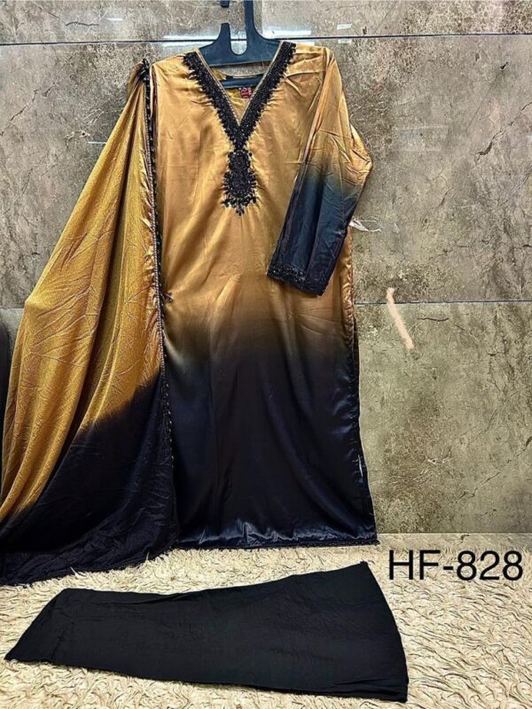 Beautiful Hoor Tex 828 A To D Heavy Natural Crepe Pakistani Salwar Kameez Wholesale 2026