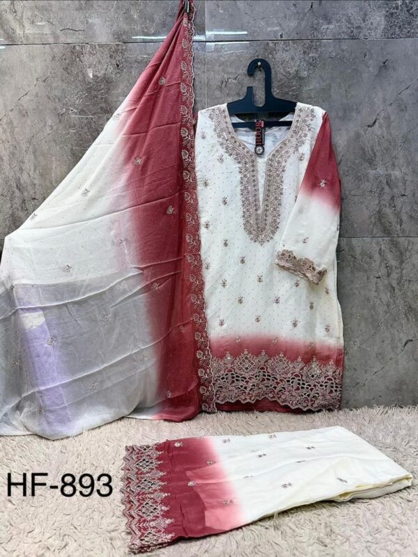 Buy Hoor Tex 893 A To D Georgette Embroidered Salwar Kameez Collection Wholesale 2026