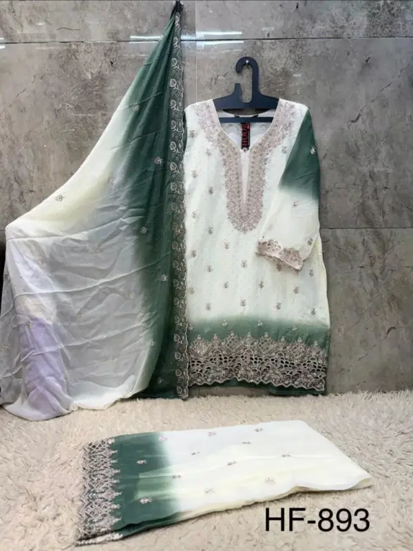 Buy Hoor Tex 893 A To D Georgette Embroidered Salwar Kameez Collection Wholesale 2026