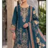 Hoor Tex 897 A To C Muslin Print Embroidered Salwar Kameez Collection Wholesale