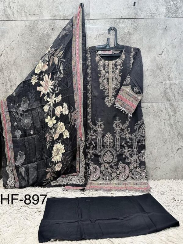 Buy Hoor Tex 897 A To C Muslin Print Embroidered Salwar Kameez Collection Wholesale 2026