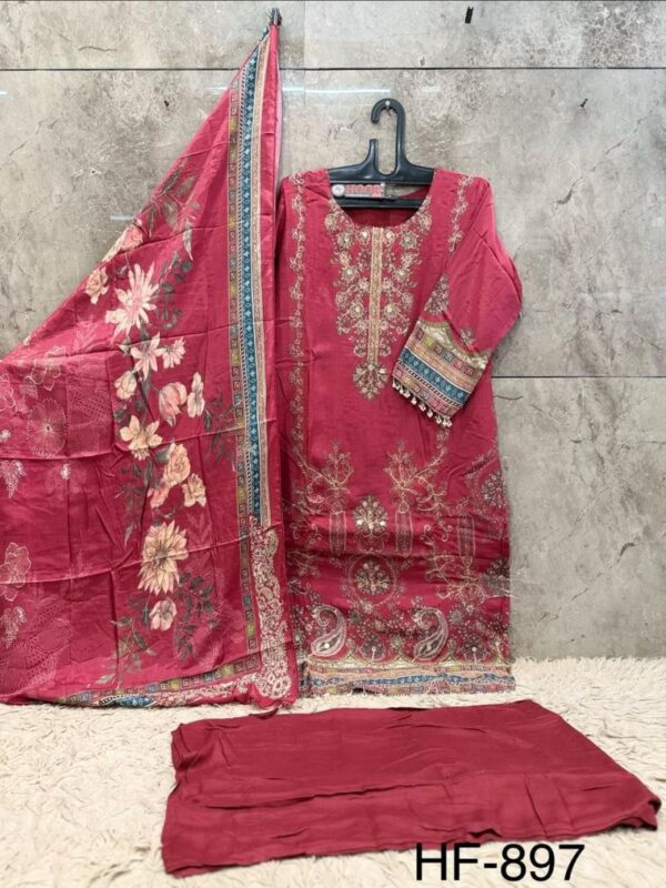 Buy Hoor Tex 897 A To C Muslin Print Embroidered Salwar Kameez Collection Wholesale 2026