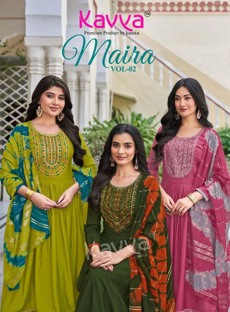 Buy Kavya Maira Vol 2 Chanderi With Embroidery Work Kurti With Bottom Dupatta Wholesale 2026 1 Kavya Maira Vol 2 Chanderi With Embroidery Work Kurti With Bottom Dupatta Wholesale