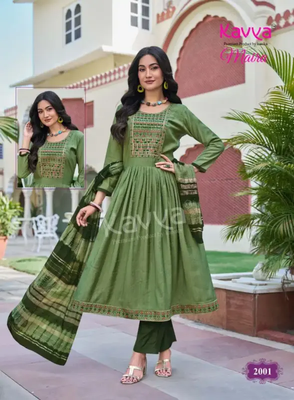 Buy Kavya Maira Vol 2 Chanderi With Embroidery Work Kurti With Bottom Dupatta Wholesale 2026 2 Buy Kavya Maira Vol 2 Chanderi With Embroidery Work Kurti With Bottom Dupatta Wholesale 2026