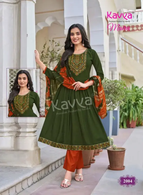 Buy Kavya Maira Vol 2 Chanderi With Embroidery Work Kurti With Bottom Dupatta Wholesale 2026 4 Buy Kavya Maira Vol 2 Chanderi With Embroidery Work Kurti With Bottom Dupatta Wholesale 2026