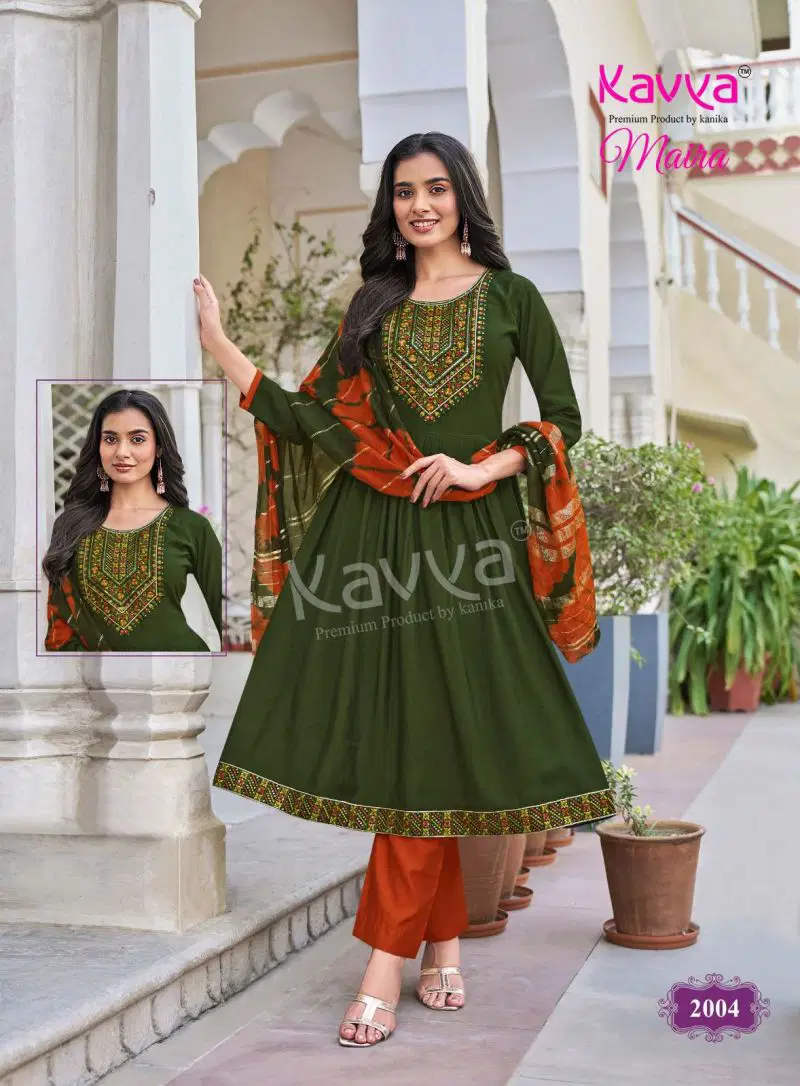 Kavya Maira Vol 2 Chanderi With Embroidery Work Kurti With Bottom Dupatta Wholesale 6 Buy Kavya Maira Vol 2 Chanderi With Embroidery Work Kurti With Bottom Dupatta Wholesale 2026