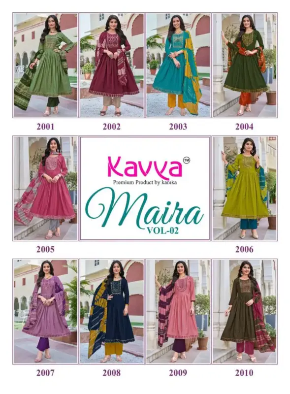 Buy Kavya Maira Vol 2 Chanderi With Embroidery Work Kurti With Bottom Dupatta Wholesale 2026 12 Buy Kavya Maira Vol 2 Chanderi With Embroidery Work Kurti With Bottom Dupatta Wholesale 2026