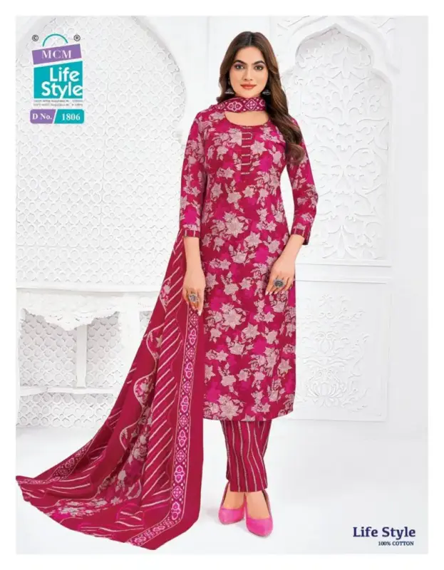 Latest Mcm Lifestyle Vol 18 Readymade Cotton Kurti Pant With Dupatta Wholesale 2026