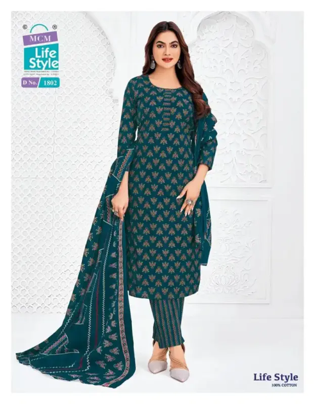 Latest Mcm Lifestyle Vol 18 Readymade Cotton Kurti Pant With Dupatta Wholesale 2026