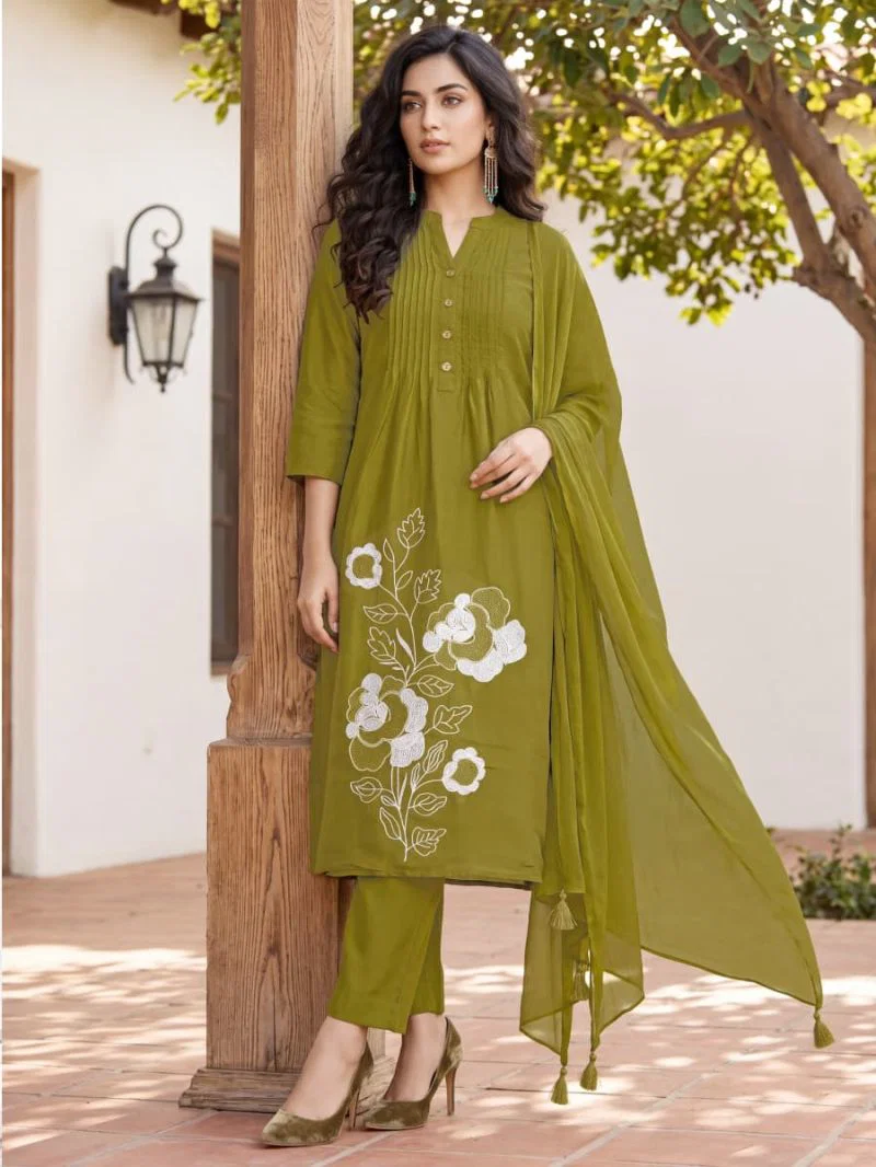 Ossm Sargam Cotton Embroidered Kurti With Bottom Dupatta Wholesale 5 Stylish Ossm Sargam Cotton Embroidered Kurti With Bottom Dupatta Wholesale 2026