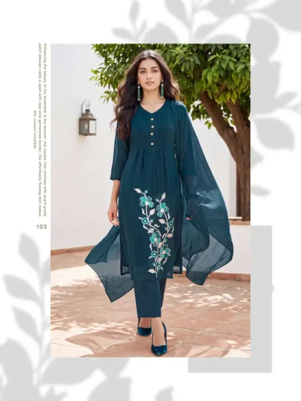 Stylish Ossm Sargam Cotton Embroidered Kurti With Bottom Dupatta Wholesale 2026 6 Stylish Ossm Sargam Cotton Embroidered Kurti With Bottom Dupatta Wholesale 2026