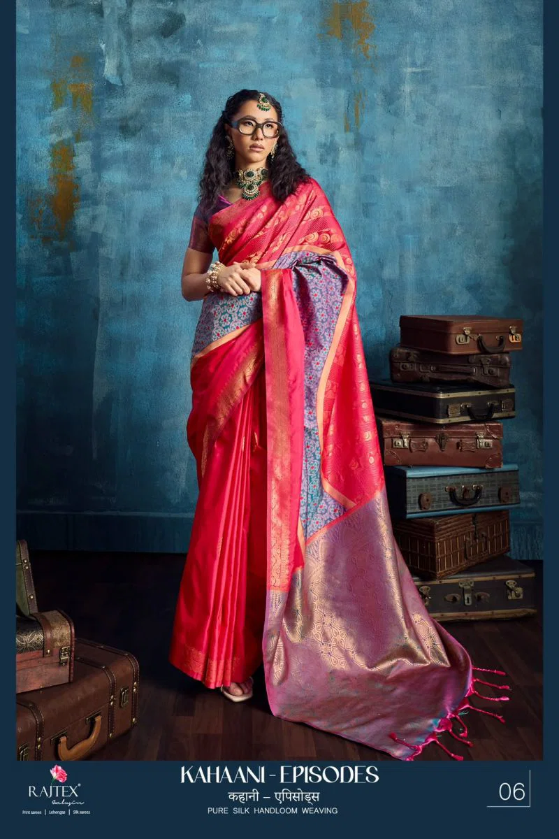 Rajtex Kahaani Episodes Silk Handloom Weaving Saree Collection Wholesale 5 Rajtex Kahaani Episodes Silk Handloom Weaving Saree Collection Wholesale