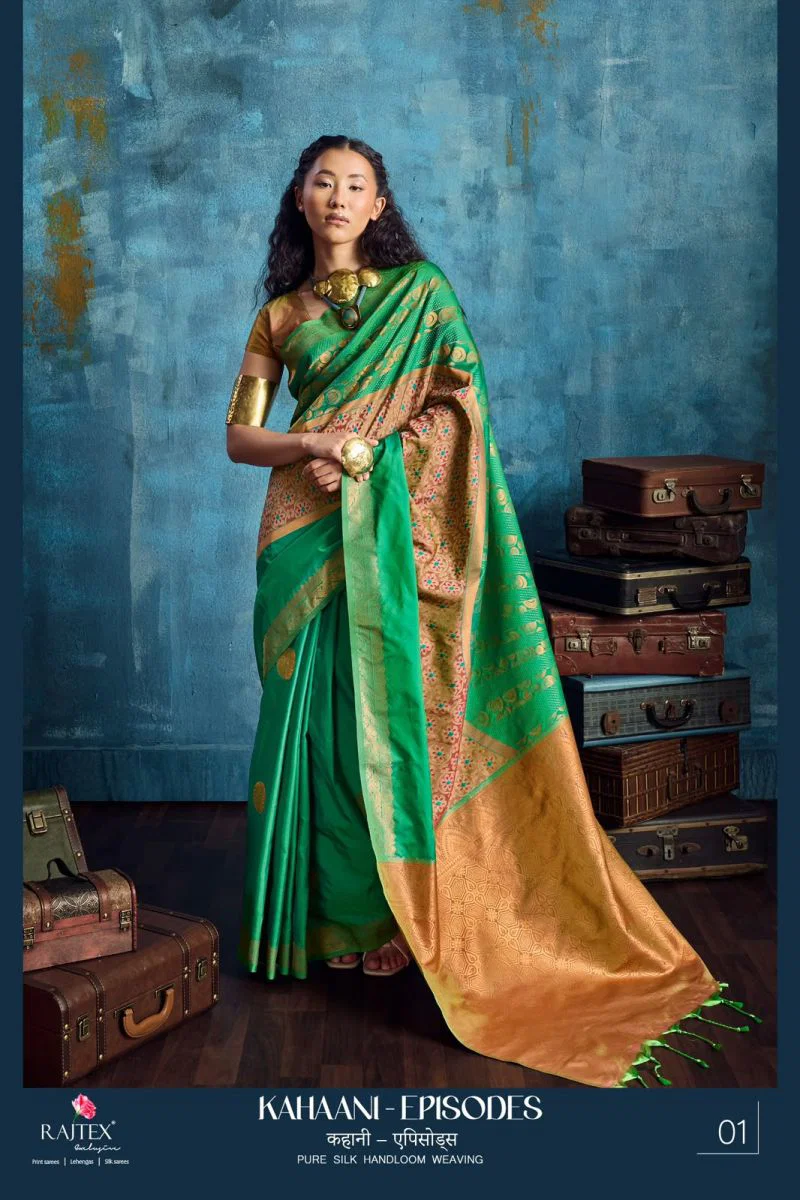 Rajtex Kahaani Episodes Silk Handloom Weaving Saree Collection Wholesale 9 Rajtex Kahaani Episodes Silk Handloom Weaving Saree Collection Wholesale