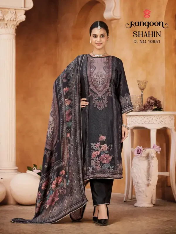 Buy Rangoon Shahin Muslin Digital Printed Swaroyski Work Salwar Kameez Wholesale 2026
