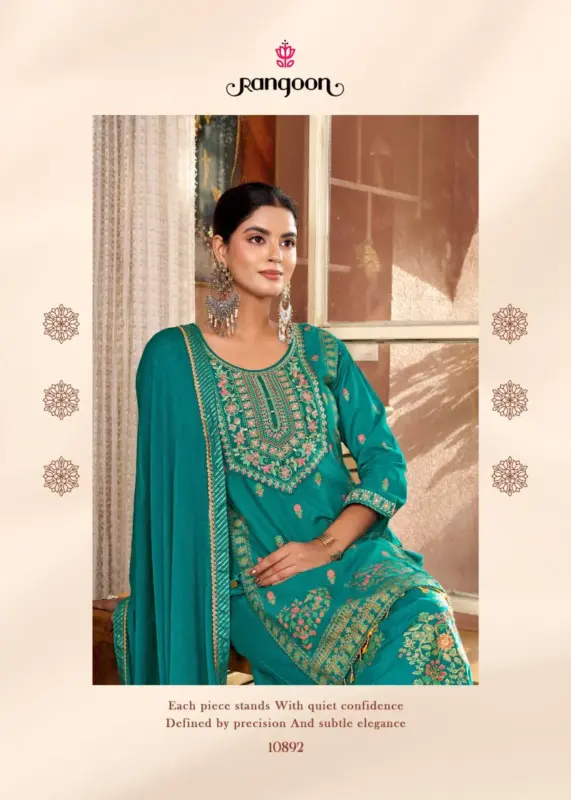 Launching Rangoon Vriti Rayon Printed Khatli Handworked Salwar Kameez Collection Wholesale 2026