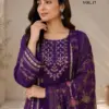 Sharaddha Bin Saeed Vol 17 Cotton With Self Embroidered Salwar Kameez Wholesale