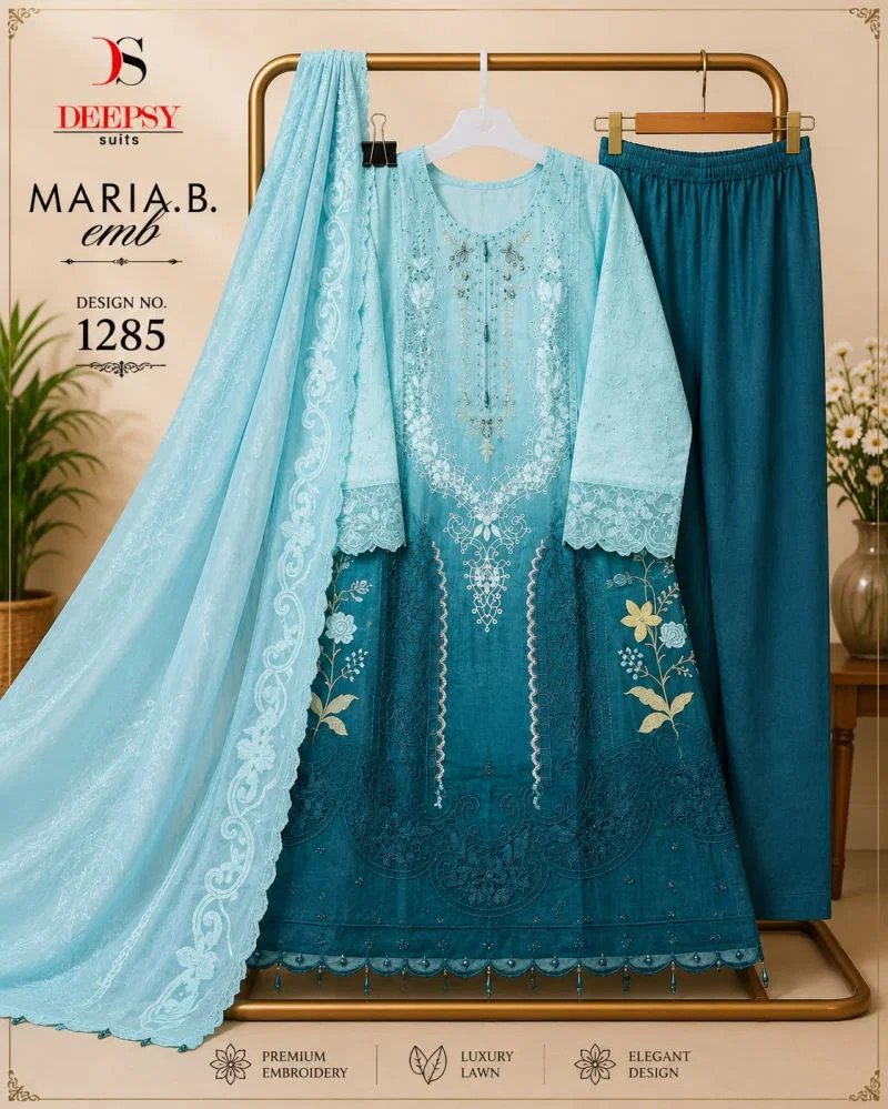 Deepsy R 1285 Cotton Embroidered Handmade Latkan Salwar Kameez Wholesale 5 Stylish Deepsy R 1285 Cotton Embroidered Handmade Latkan Salwar Kameez Wholesale 2026