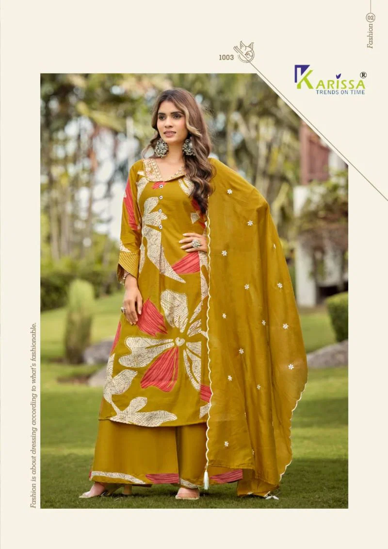 Karissa Kalki Vatican Foil Print Thread Work Kurti With Bottom Dupatta Wholesale 5 Launching Karissa Kalki Vatican Foil Print Thread Work Kurti With Bottom Dupatta Wholesale 2026