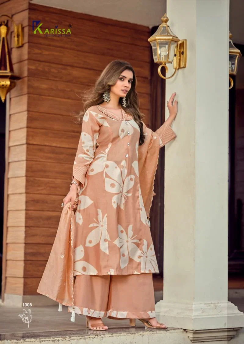 Karissa Kalki Vatican Foil Print Thread Work Kurti With Bottom Dupatta Wholesale 7 Launching Karissa Kalki Vatican Foil Print Thread Work Kurti With Bottom Dupatta Wholesale 2026