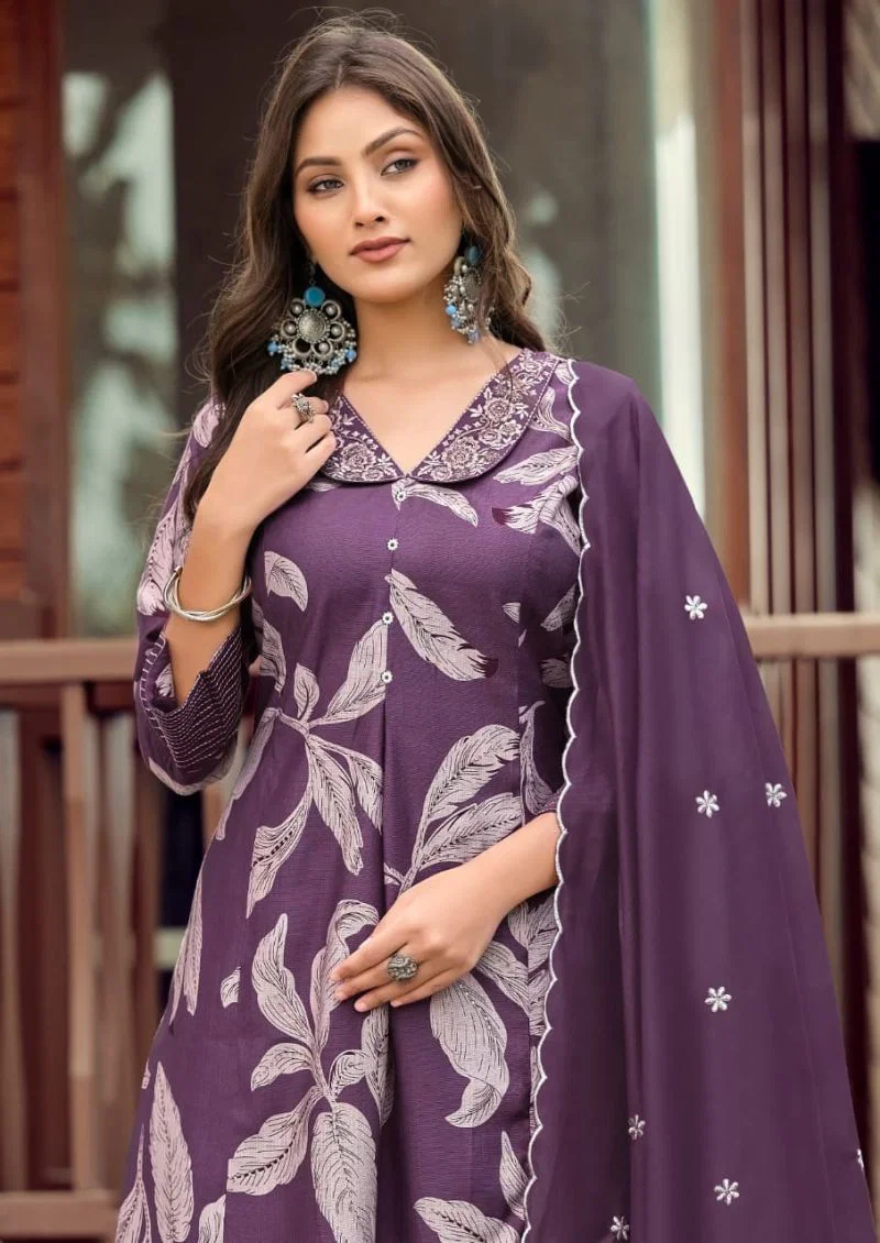 Karissa Kalki Vatican Foil Print Thread Work Kurti With Bottom Dupatta Wholesale 9 Launching Karissa Kalki Vatican Foil Print Thread Work Kurti With Bottom Dupatta Wholesale 2026