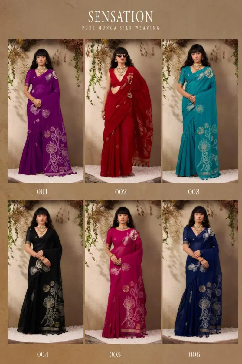 Rajtex Sensation Munga Silk Handloom Weaving Saree Collection Wholesale 16 Rajtex Sensation Munga Silk Handloom Weaving Saree Collection Wholesale
