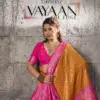 Sethnic Vayaan Banarasi Silk Zari Work Motif Patta Saree Collection Wholesale 2 Sethnic Vayaan Banarasi Silk Zari Work Motif Patta Saree Collection Wholesale