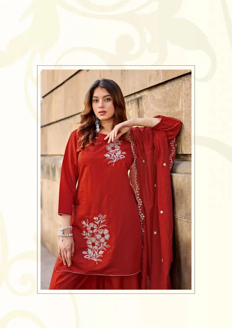 Wooglee Blue Pearl Russian Viscose Hand And Thread Work Kurti With Bottom Dupatta Wholesale 5 Beautiful Wooglee Blue Pearl Russian Viscose Hand And Thread Work Kurti With Bottom Dupatta Wholesale 2026